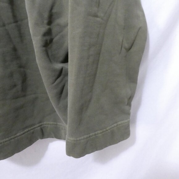 Unbranded | medium | Khaki Pullover Sweatshirt | Collar - Zip - Snap Button - Picture 14 of 16